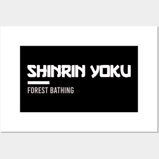 Shinrin Yoku forest bathing Posters and Art